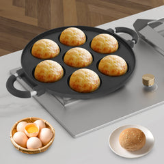 7-Hole Cake Mold Baking Pan with Handle Cake Cooking Pan Maker