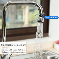 360 Rotatable Bubbler High Pressure Faucet Extender Water Gadgets