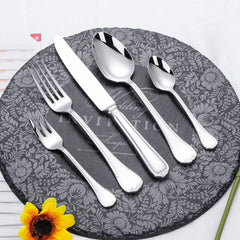 Gold Plated Stainless Steel Cutlery Set Elegant Gold Cutlery Safe
