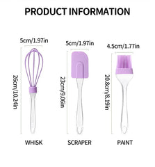 Cream Scraper Bread Cake Butter Spatula Mixer Oil Brush Cake Spatula
